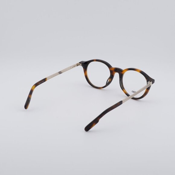 Kenzo KZ50015U 052 Eyeglasses Havana/Gold 48mm Round Frame - Picture 4 of 8